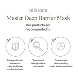Mixsoon Master Deep Barrier Sheet Mask, imported from the UK