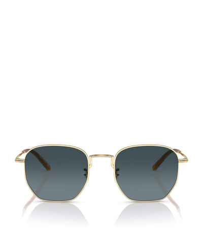 Harrods Oliver Peoples Kierney Sun Metal Sunglasses- Buy online at McGrocer