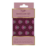 Danielle Creations floral manicure set 7-piece, UK version