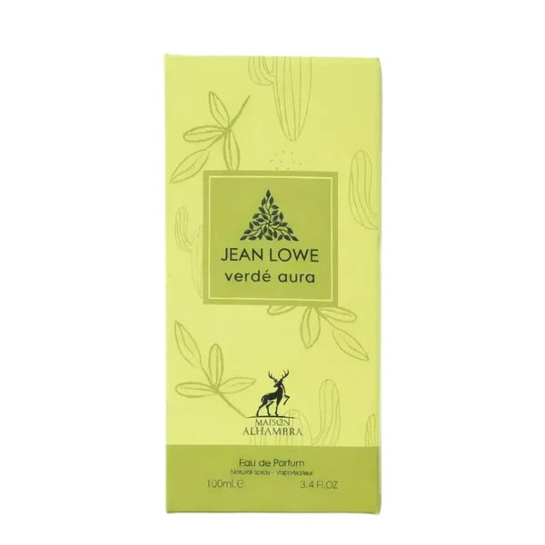 Maison Alhambra Jean Lowe Verde Aura perfume 100ml (British brand)