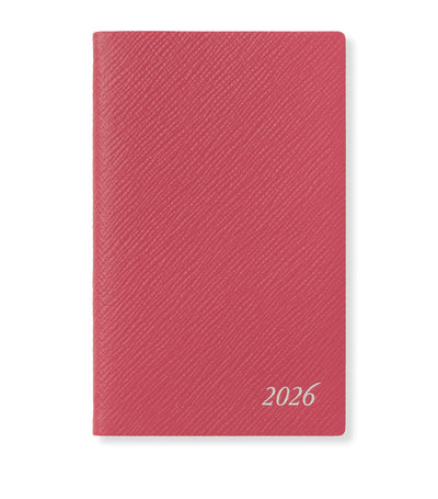 Harrods Smythson Panama Leather Weekly Diary 2026- Buy online at McGrocer