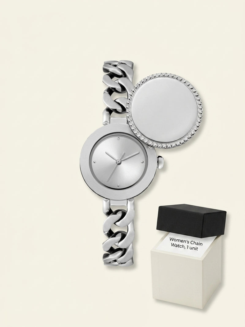 Vivienne Westwood Orb Button stainless steel watch, imported from the UK