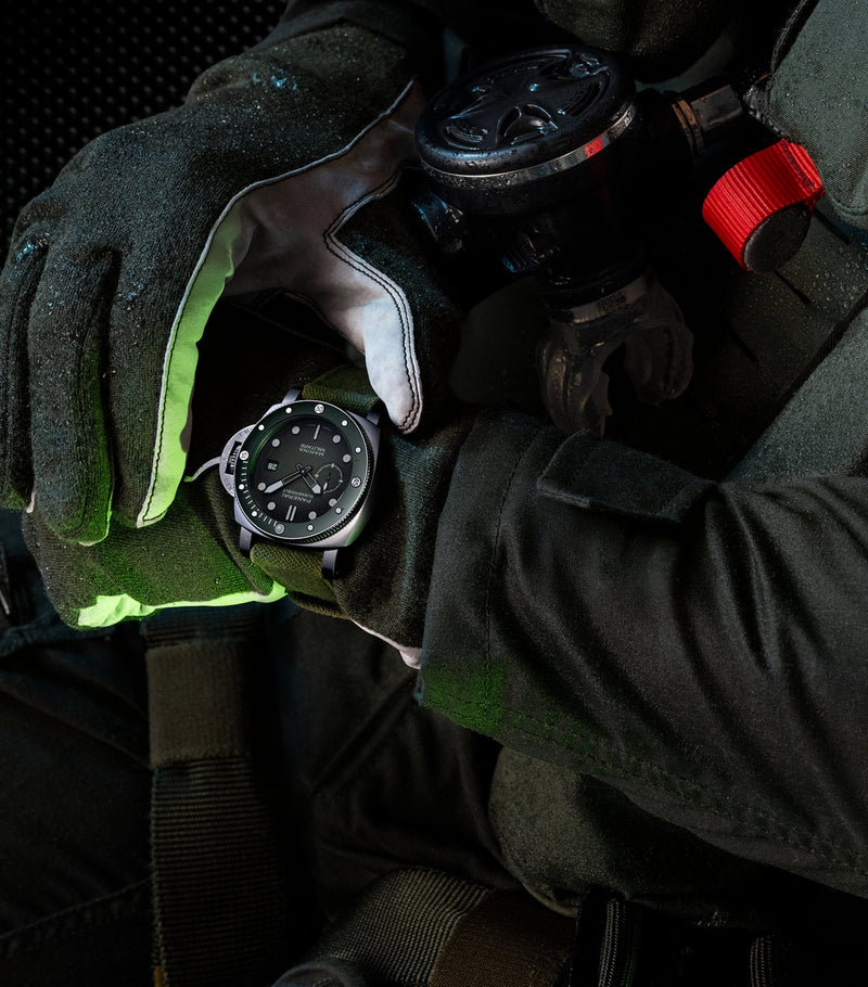 Panerai Submersible Marina Militare watch 44mm, imported from the UK