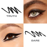 Eyeliner gel Morphe Bi-Liner double embout Truth Or Dare, importé du Royaume-Uni