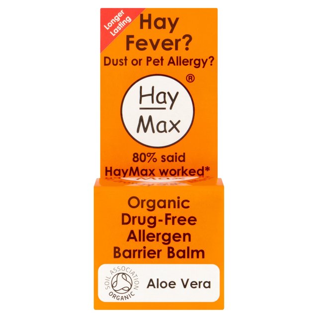 HayMax Aloe Vera Organic Allergy Barrier Balm   5ml