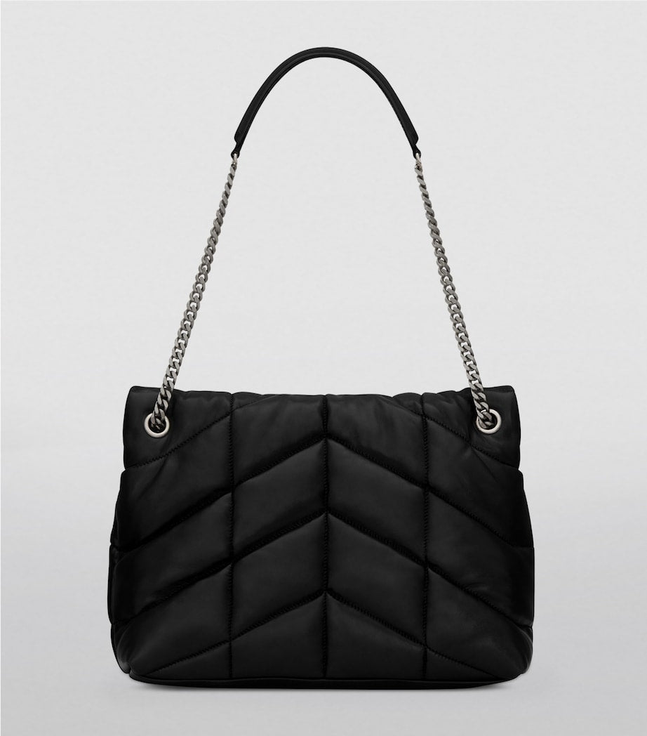 Saint Laurent Loulou Puffer Matelassé shoulder bag in leather, UK version