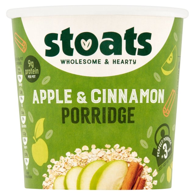 Stoats Porridge Pot Apple & Cinnamon   60g GOODS M&S   