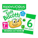 Kiddylicious Apple Soft Biscotti Baby Snacks Multi   6 x 20g GOODS M&S   