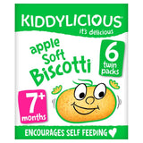 Kiddylicious Apple Soft Biscotti Baby Snacks Multi   6 x 20g GOODS M&S   