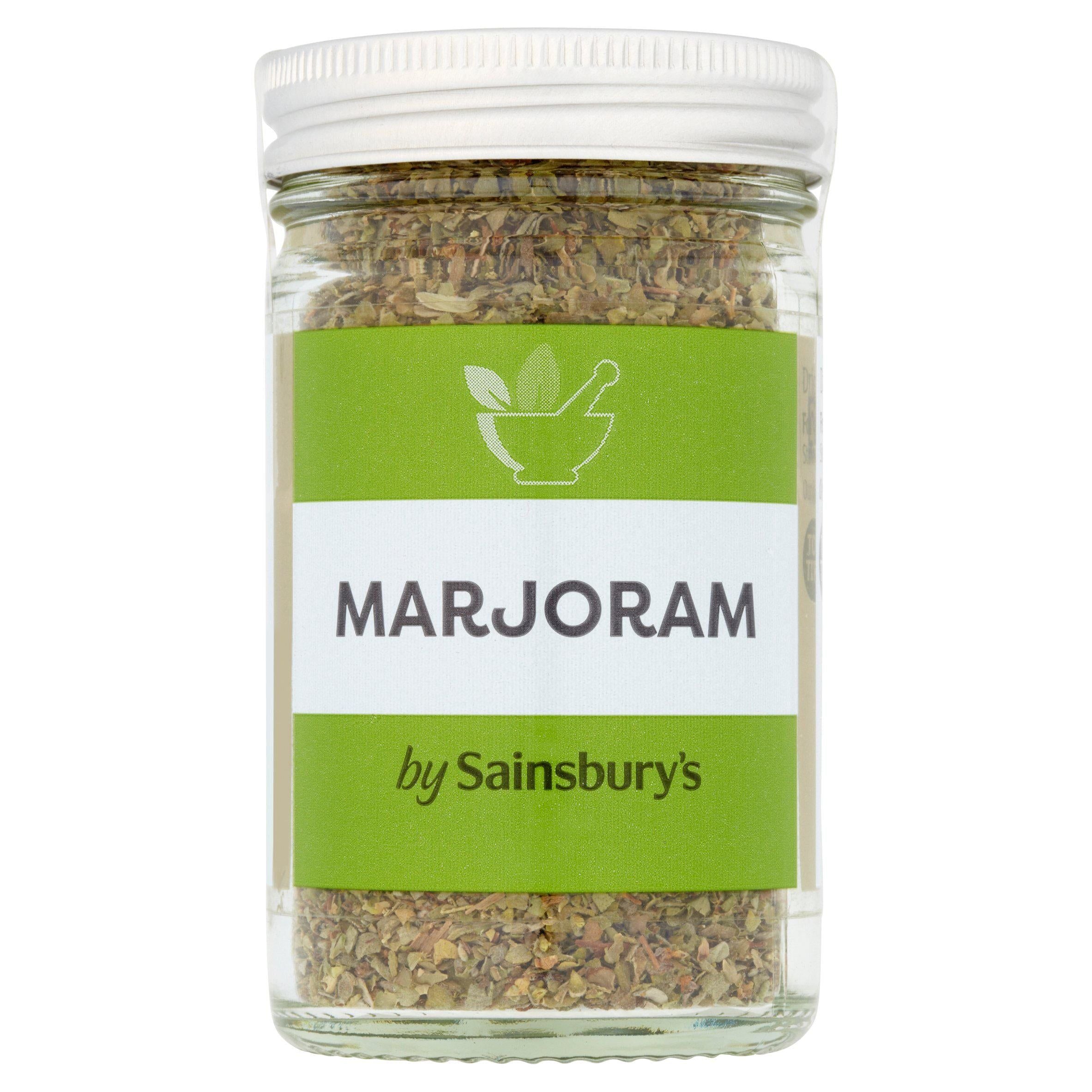 Sainsbury's Marjoram 10g Herbs spices & seasoning Sainsburys   