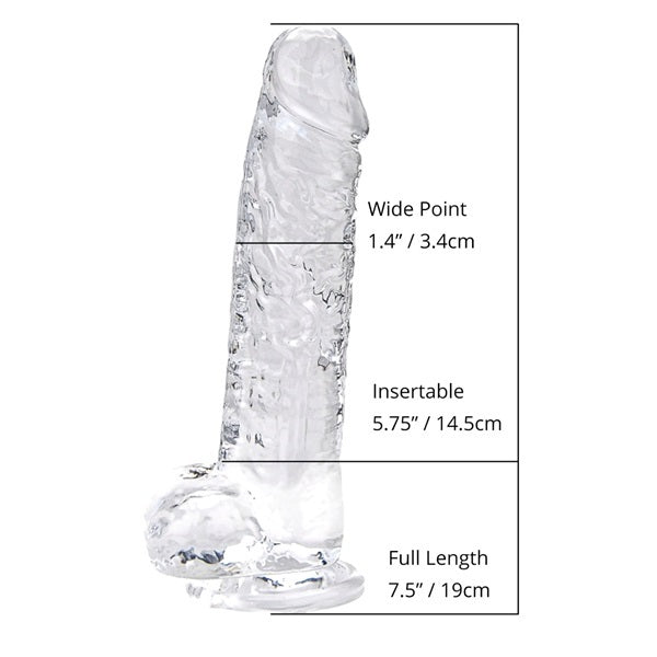 Loving Joy dildo with balls 7 inch - British product