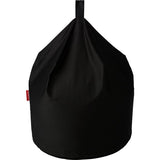 Kaikoo fabric bean bag jet black, UK version