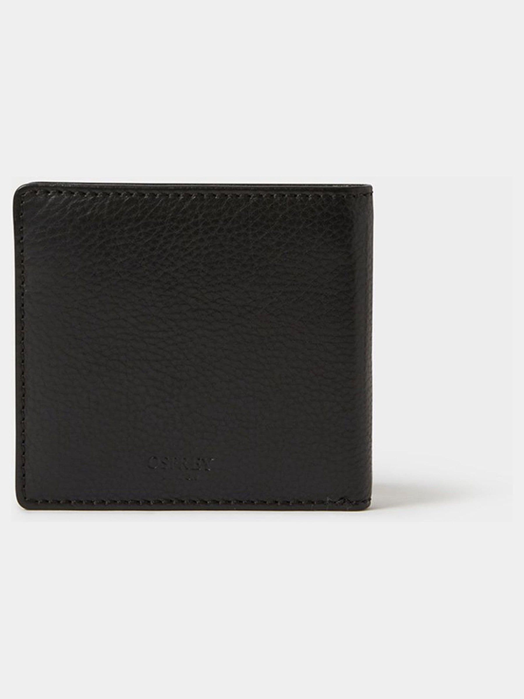 Osprey London brown leather billfold wallet, UK version