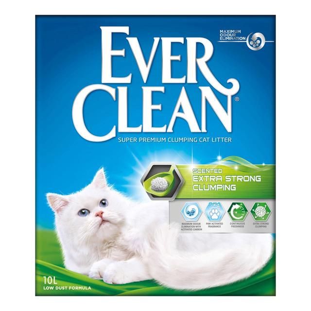 Ever Clean Extra Strong Scented Clumping Cat Litter   10L