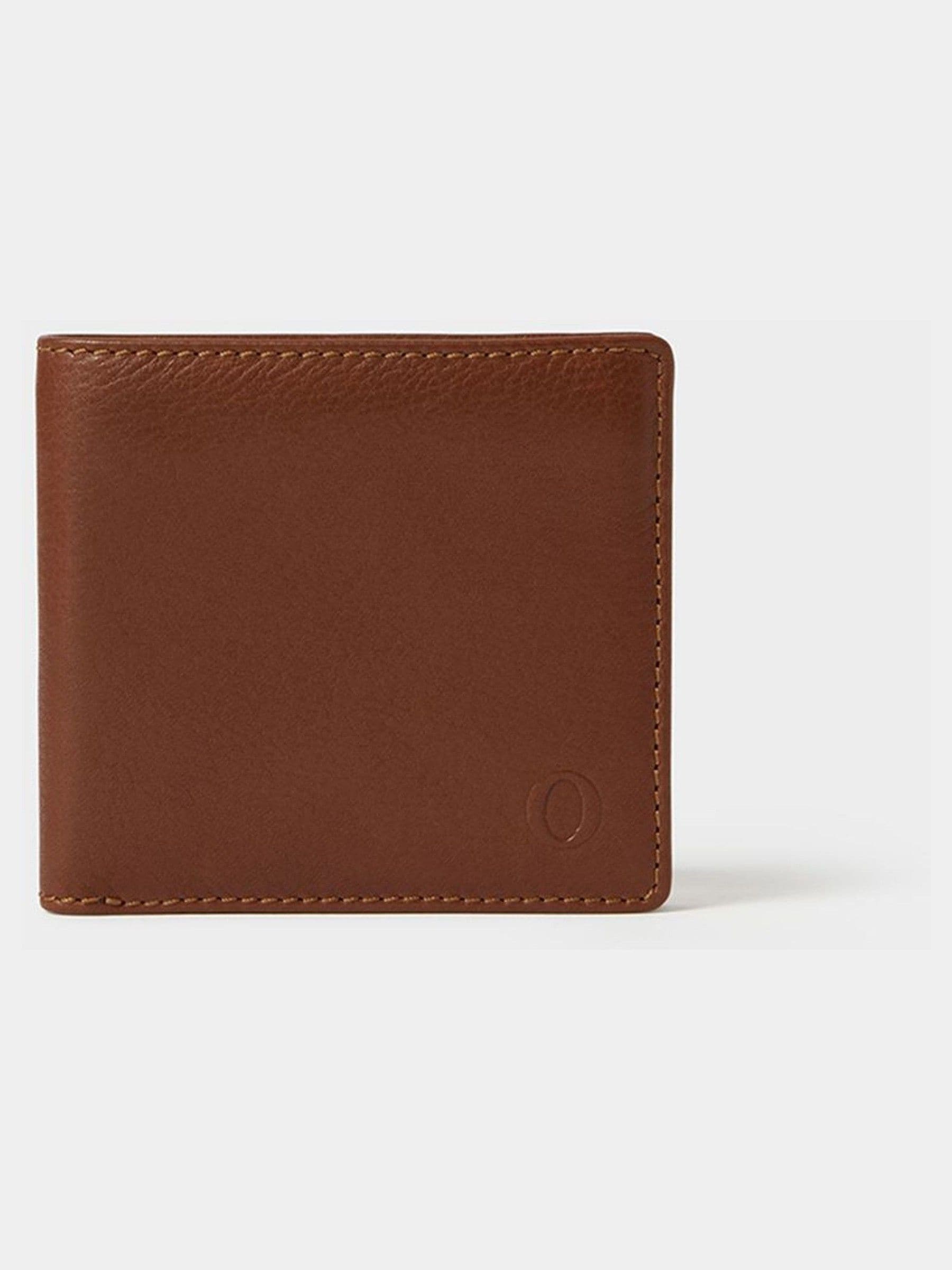 Osprey London brown leather billfold wallet, UK version