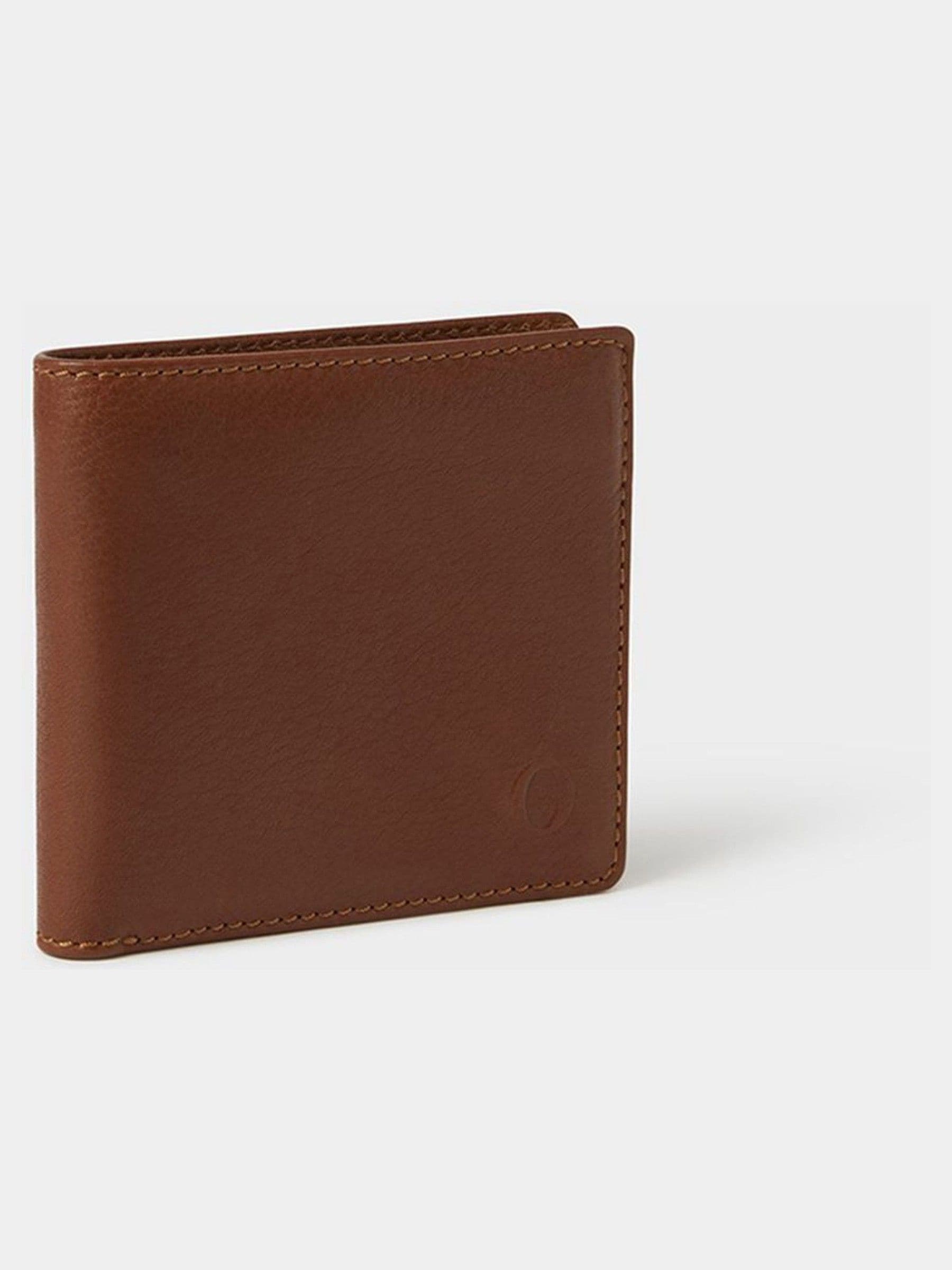 Osprey London brown leather billfold wallet, UK version