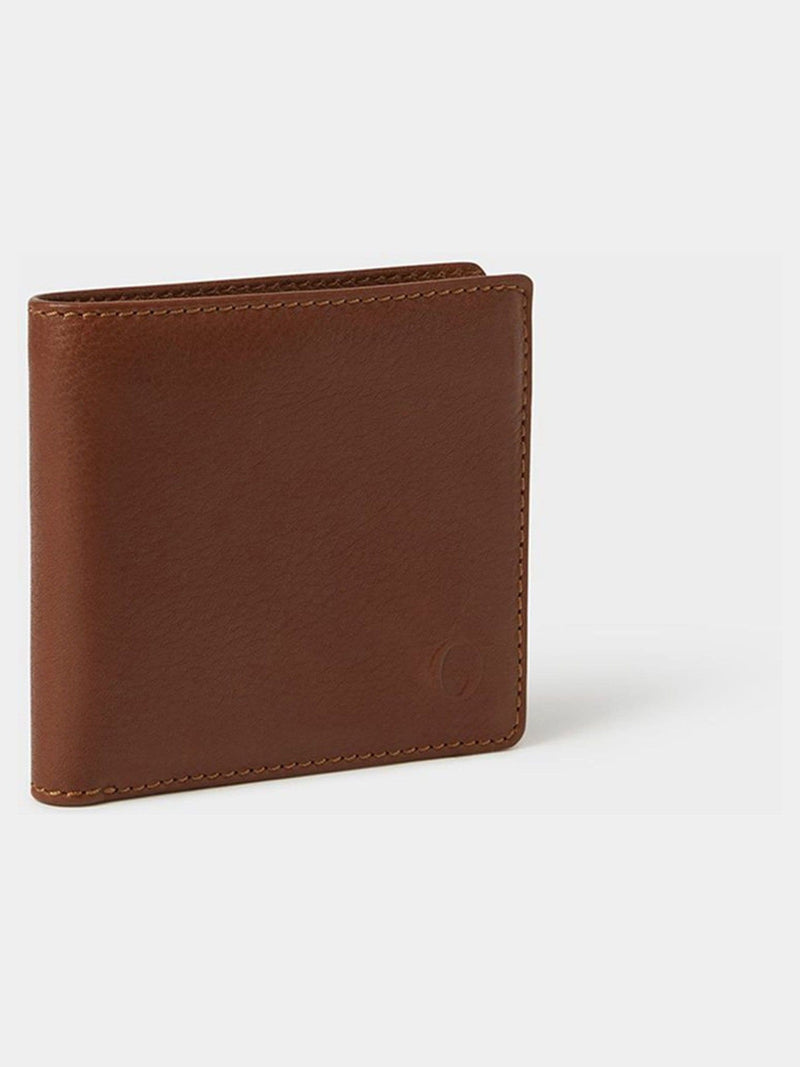 Osprey London brown leather billfold wallet, UK version
