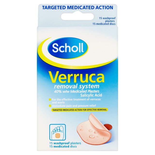 Scholl Verucca Plasters   6 per pack