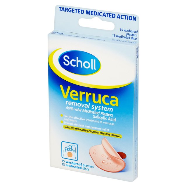 Scholl Verucca Plasters   6 per pack GOODS M&S   