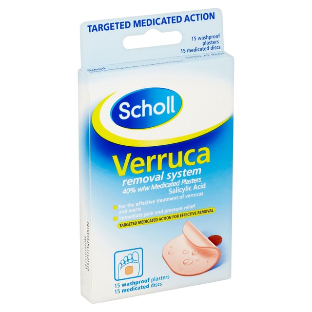 Scholl Verucca Plasters   6 per pack GOODS M&S   