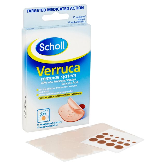 Scholl Verucca Plasters   6 per pack GOODS M&S   