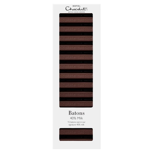 Hotel Chocolat 40% Milk Chocolate Batons   120g GOODS M&S   