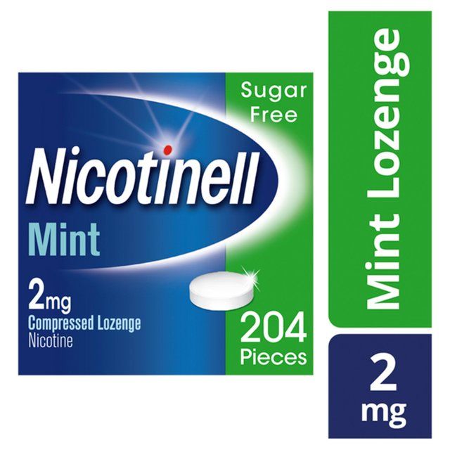 Nicotinell Nicotine Lozenge Quit Smoking Sugar Free Mint 2mg 204 Pack   204 per pack GOODS M&S   