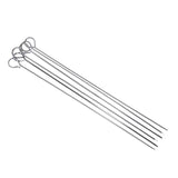 KitchenCraft Stainless Steel Flat Sided Skewers 30cm GOODS M&S   