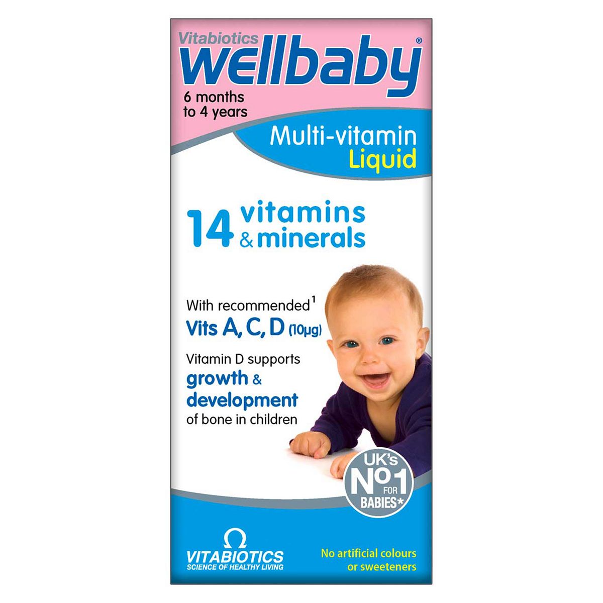 Vitabiotics Wellbaby Multi-Vitamin Liquid 150ml GOODS Boots   