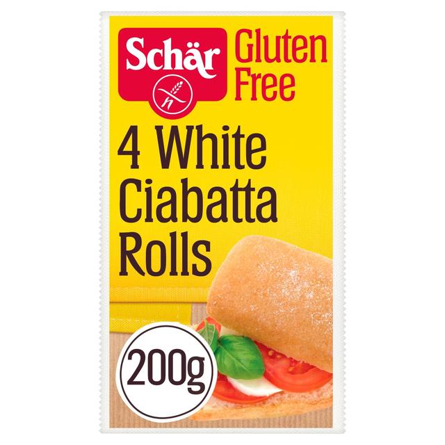 Schar Free From Ciabatta Rolls   4 per pack GOODS M&S   