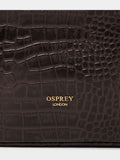 Osprey London Kellie Leather Laptop Bag Brown, UK version