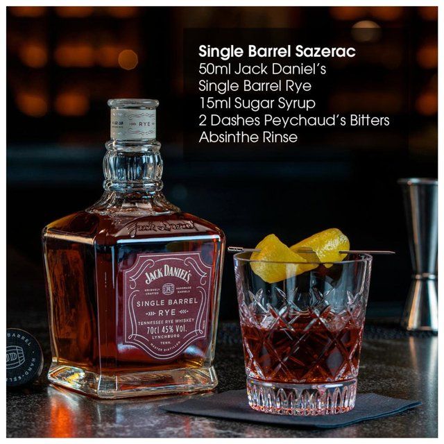 Jack Daniels Single Barrel Rye Whiskey   70cl