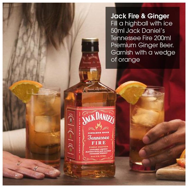 Jack Daniel's Tennessee Fire Whiskey   70cl GOODS M&S   