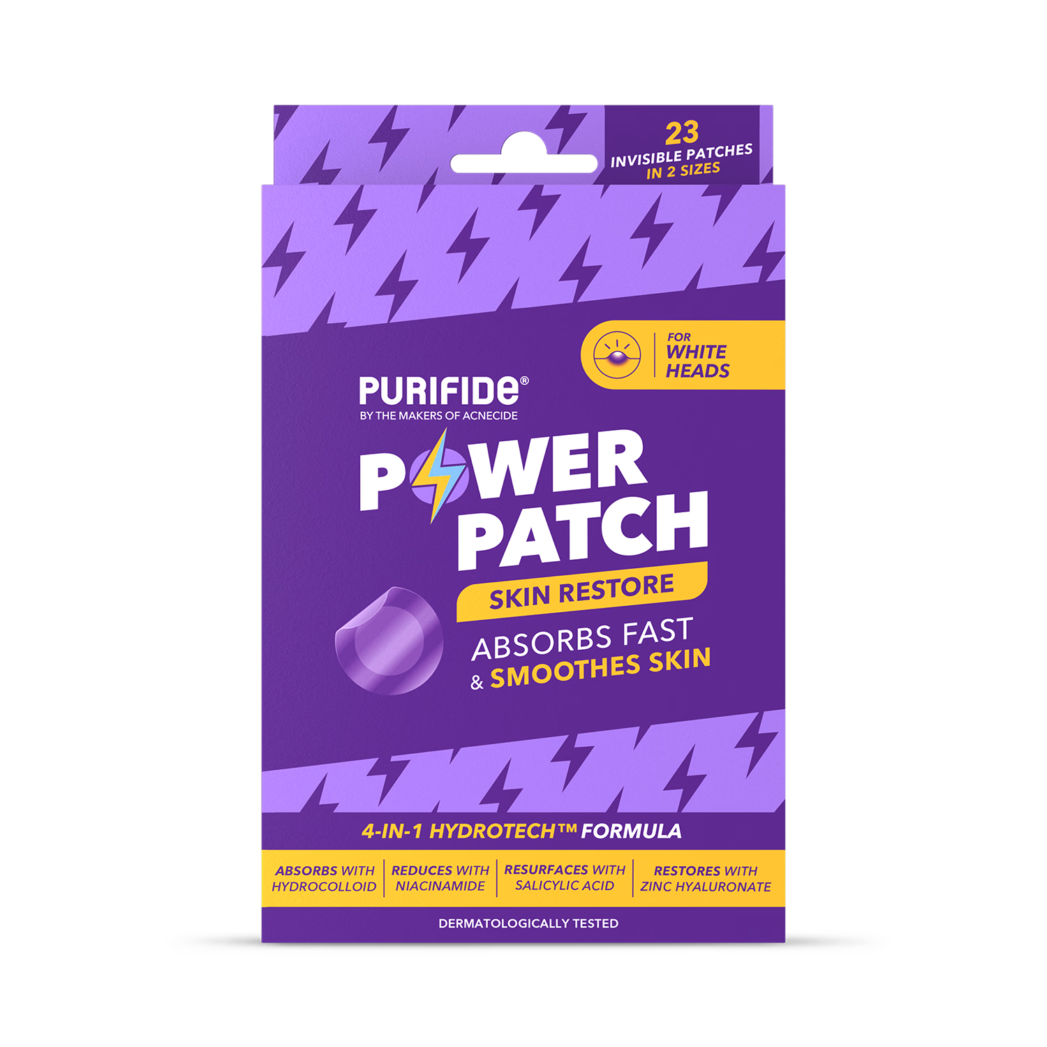 Acnecide Power Pimple Patch 23 count - British product