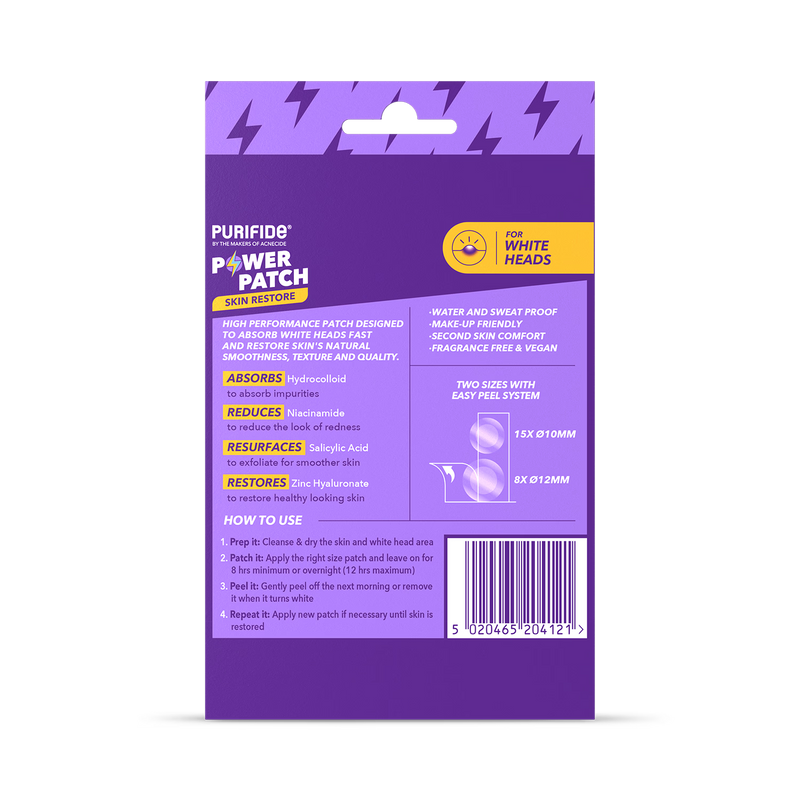 Acnecide Power Pimple Patch 23 count - British product