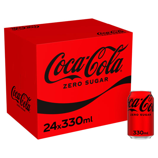 Coca-Cola Zero Sugar 24x330ml - McGrocer