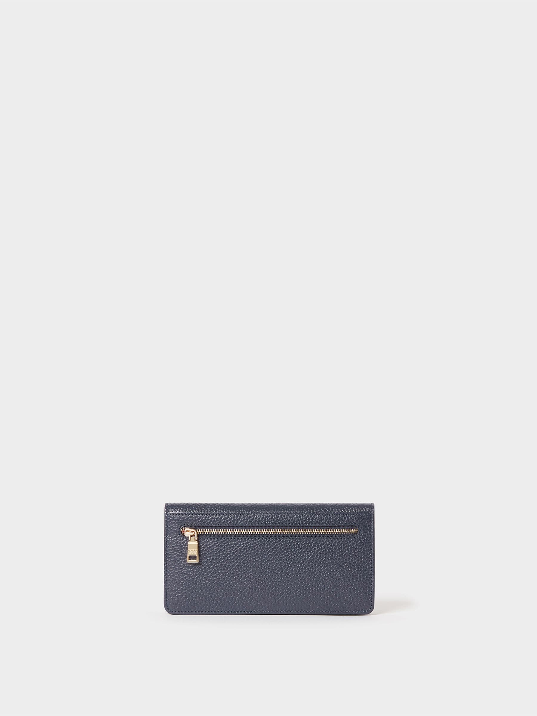 Osprey London blue leather Harper Matinee purse - British product