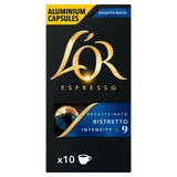 L'OR Ristretto Decaf Coffee Pods x10 Intensity 9   10 per pack GOODS M&S   