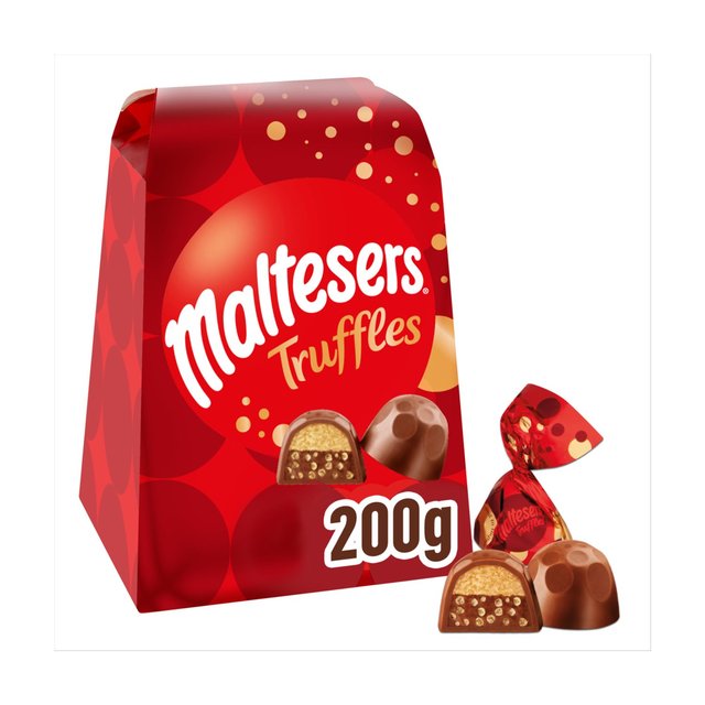 Maltesers Truffles Milk Chocolate Gift Box of Chocolates    200g