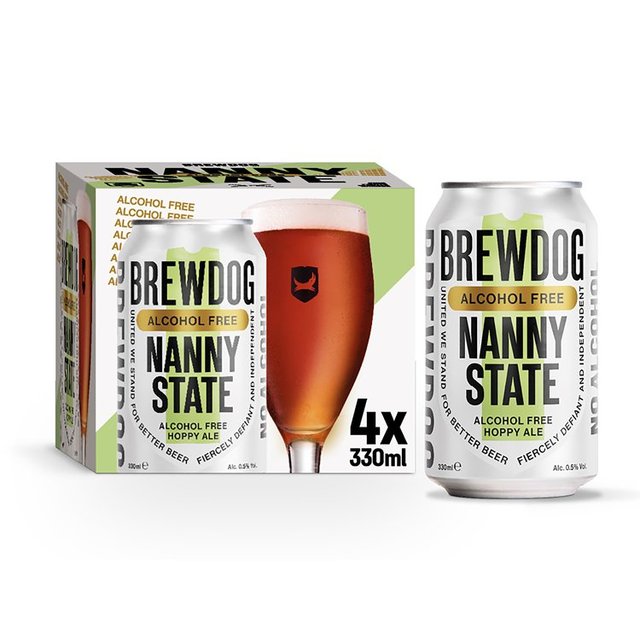 BrewDog Nanny State Low Alcohol   4 x 330ml GOODS M&S   