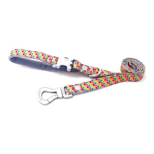 Hugo & Hudson Multi Coloured Geometric Dog Lead Medium/Large GOODS M&S   