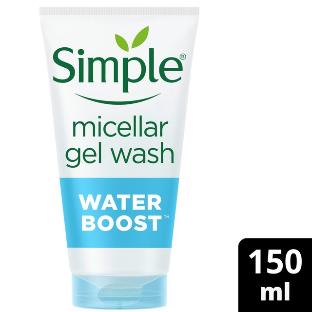 Simple Water Boost Micellar Gel Wash Sensitive Skin   150ml GOODS M&S   