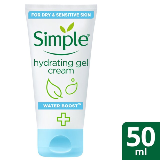 Simple Water Boost Hydrating Gel Cream   50ml GOODS M&S   