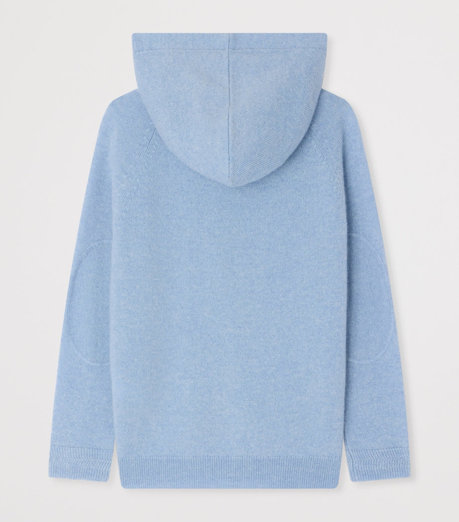 Bonpoint Cashmere Elyan Zip-Up Hoodie for kids 10-14 years - British product