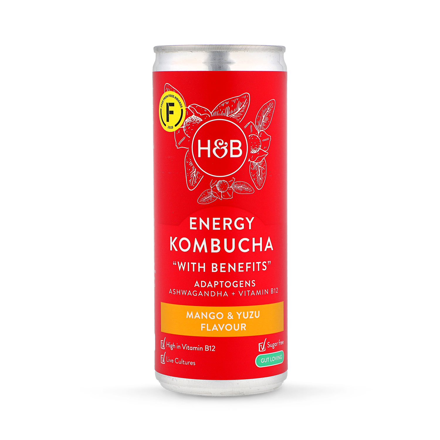 Holland & Barrett Energy Kombucha 250ml, UK version