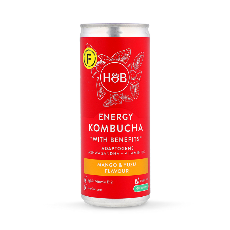 Holland & Barrett Energy Kombucha 250ml, UK version