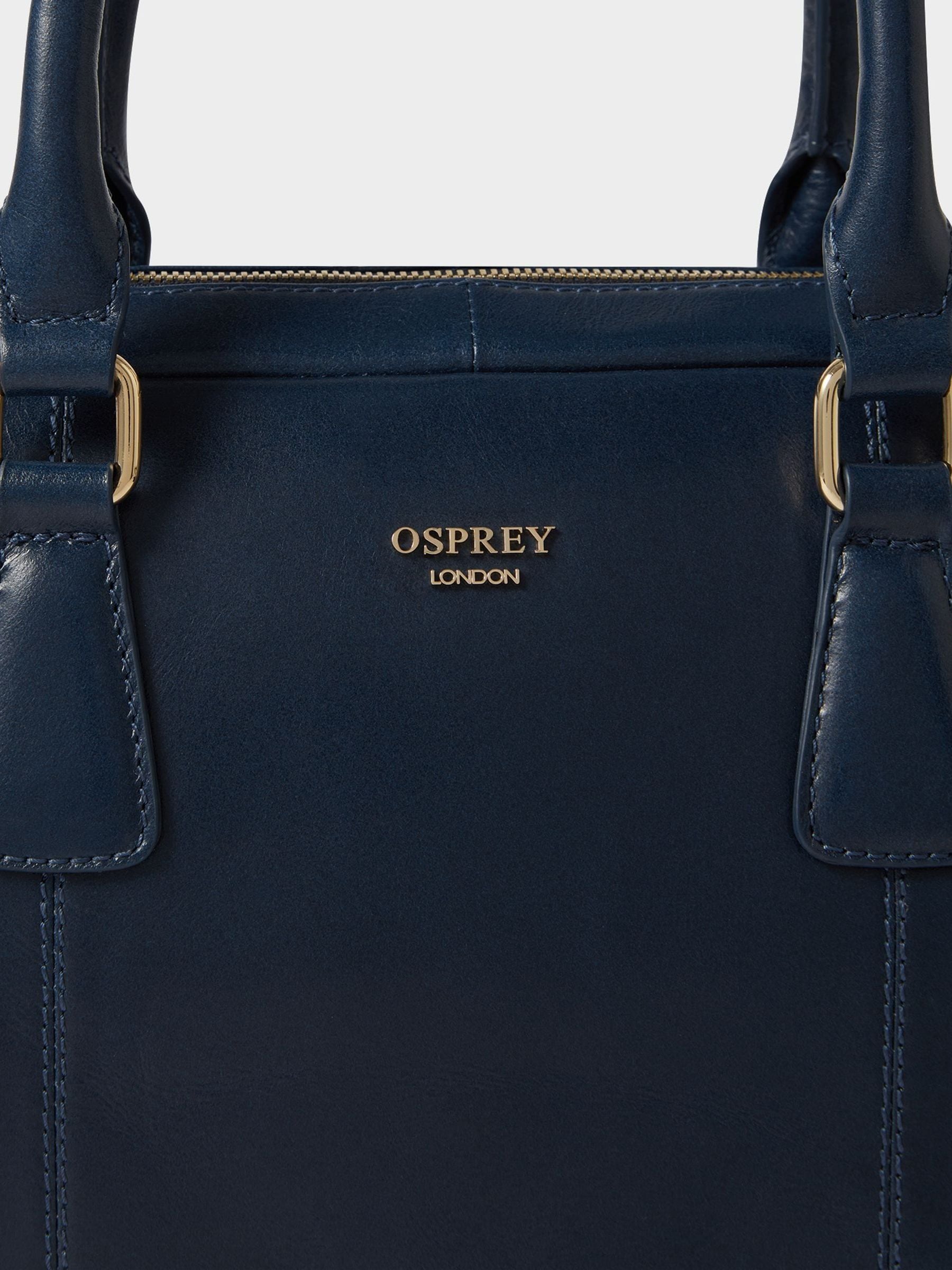 Osprey London Adaline leather laptop bag for 14-inch device (British brand)