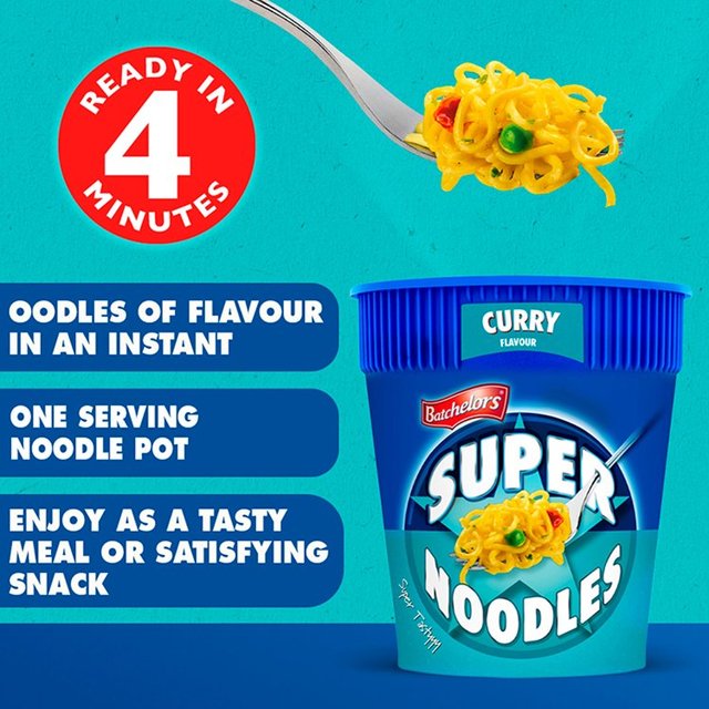 Batchelors Curry Flavour Super Noodle Pot   75g GOODS M&S   