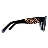 Salvatore Ferragamo cat eye sunglasses black grey gradient lenses (British brand)