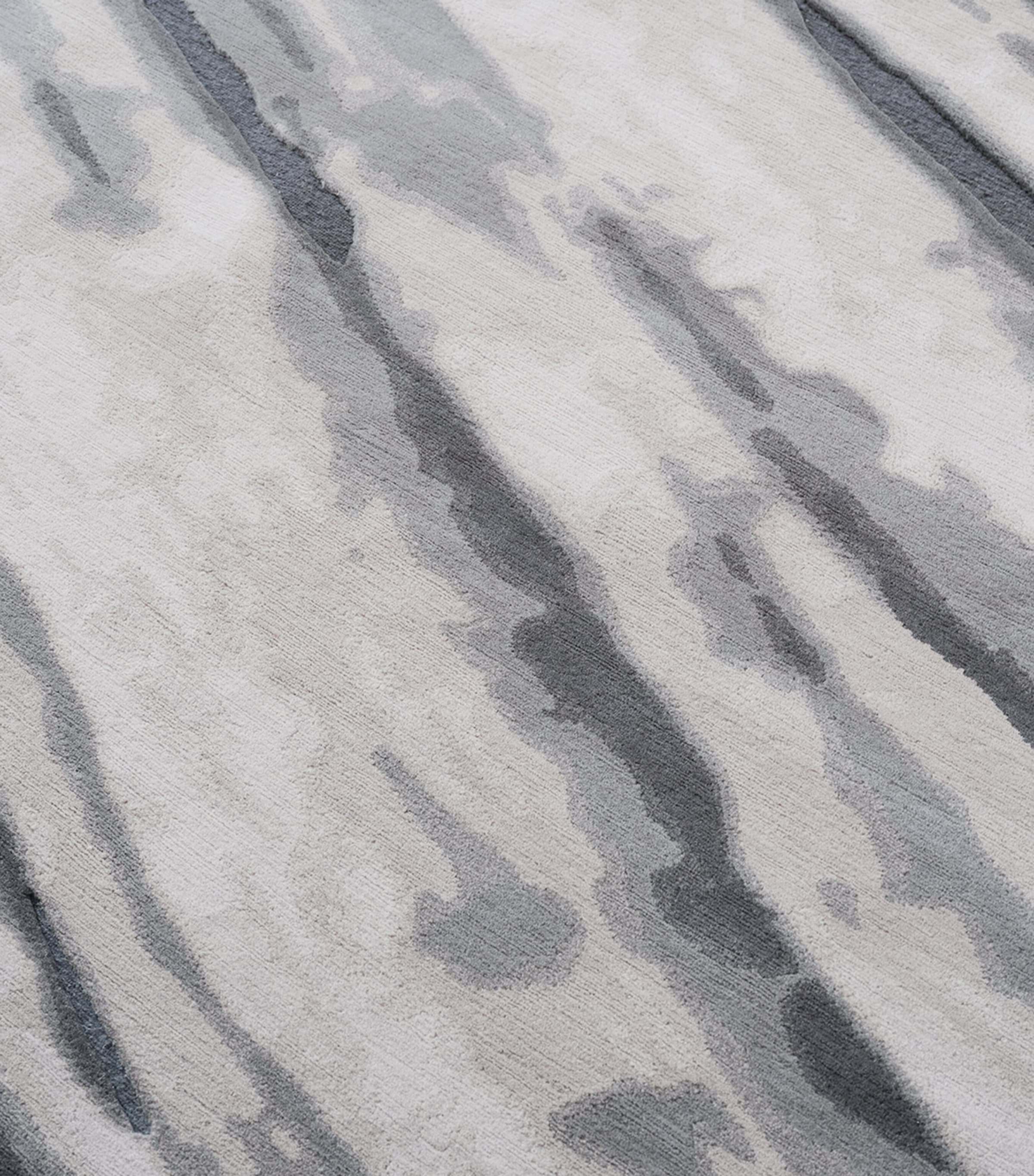The Rug Company Wool Fjord Flint rug 3.05m x 2.44m (British brand)